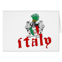 Italy Shield Card