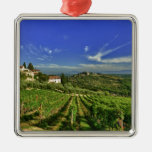 Italy, Tuscany, Greve. The vineyards of Castello Christmas Tree Ornaments