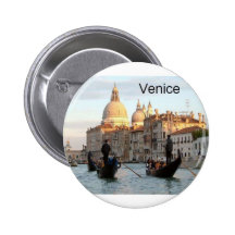 Italy Venice Grand Canal (St.K) Pinback Button