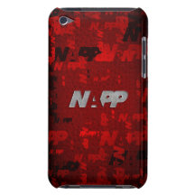 iTouch Case by NAPP - "Red Artsy" iPod Touch Case
