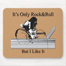 It's 0nly Rock & Roll Mousepads