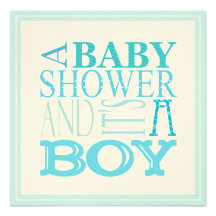 It's a Boy Baby Shower Invitation