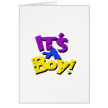 Its A Boy Greeting Cards
