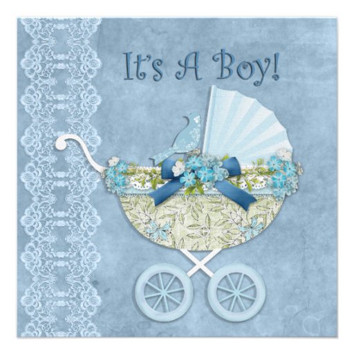 It's A Boy! Invitations