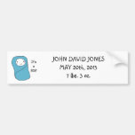 It's a Boy New Baby Birth Announcement Bumper Sticker
