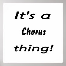 It's a chorus thing! print