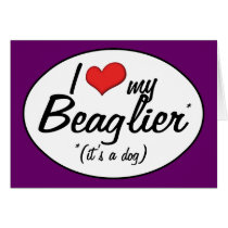 It's a Dog! I Love My Beaglier cards