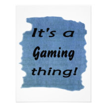 It's a gaming thing! custom announcements