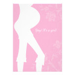 It's a girl baby shower invitation