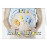 It's a Girl baby shower invitation Greeting Card