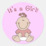 "It's a Girl!" Stickers
