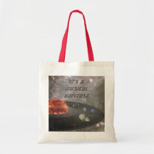 It's a Musical Universe Canvas Bag