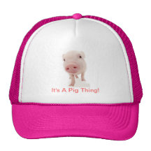 It's A Pig Thing Mesh Hats