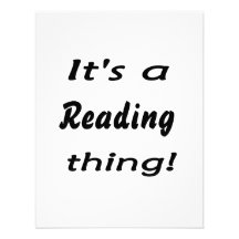 It's a reading thing! invitations