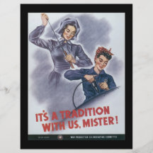 It's A Tradition World War 2 Full Color Flyer
