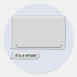 It's a Whale sticker