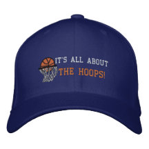 IT'S ALL ABOUT THE HOOPS! BASEBALL CAP