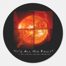 It's All His Fault Sticker