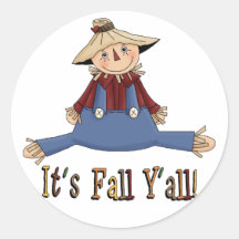 It's Fall Y'all! Sticker