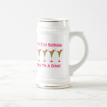 It's My 21st Birthday Mugs