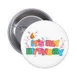 It's My Birthday Letters Button