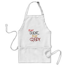 it's not burnt... apron