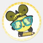 It's OK to BEE a Smarty! Round Stickers