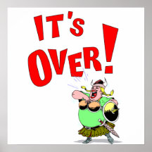 Its OVER! Poster