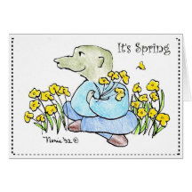 It's Spring Greeting Card