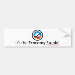 It's The Economy Stupid Bumper Sticker