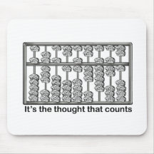 It's the Thought That Counts Mouse Pad