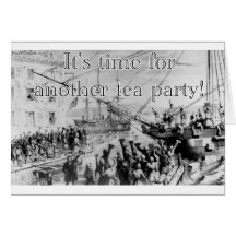 It's Time For Another Tea Party Greeting Card