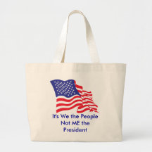 It's We the People, Not Me the P... Canvas Bag
