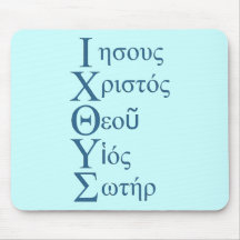 IXOYE Acronym - Blue Mouse Pad