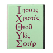 IXOYE Acronym - Red iPad Folio Cases