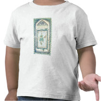 Iznik tile with a representation of Mecca t-shirts