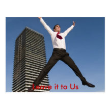 j0433028, Leave it to Us Post Card