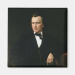 J. Brahms, c.1860 Fridge Magnet