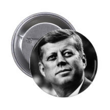J.F.K. PINBACK BUTTON