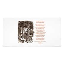 Jabberwocky Poem by Lewis Carroll Photo Greeting Card