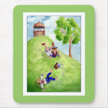 Jack and Jill mousepad