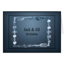 Jack and Jill Party Invitation Card