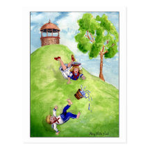 Jack and Jill postcard