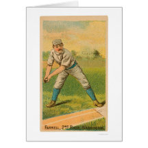 Jack Farrell Baseball Card 1887