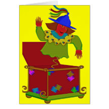JACK IN THE BOX GREETING CARDS