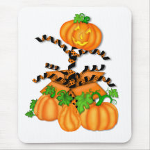Jack in the Box Halloween Pumkin Mousepad