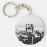 Jack Johnson vs. Fireman Jim Flynn Boxing: 1912 Keychains