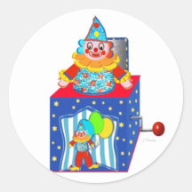 Jack N the Box Sticker