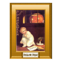 Jack O-Lantern can see you! Postcards