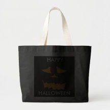 Jack o Lantern Canvas Bag